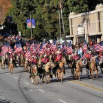Long Beach Mounted Police all-Palomino troup, Tournament of Roses Parade, 2009