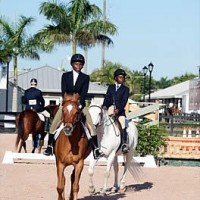 Riders from Chateaublond Equestrian Center competing at PBIEC
