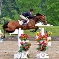©ESI Photography. Todd Minikus and Quality Girl in the $10,000 Brook Ledge Open Welcome