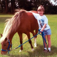 Andi, diagnosed with Wilm's Tumor. Her wish: a miniature horse of her own to love and take care of