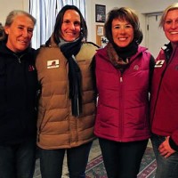 (Left to Right) Ana Maria de Jager, Medical Doctor, Equine Specialist, Frisian Association Director in Mexico, Annie Ricalde, Mental Health Professional, EAGALA trainer, EAGALA Latinoamerica Coordinator, co-founder of TAAC, Equine Specialist and Founder of HHH Lizabeth Olszewski, and Amy Blossom Lomas, EAGALA Trainer, EAGALA Illinois Coordinator, and Reins of Change Founder/Executive Director. Photo Courtesy of Client.