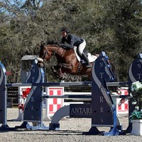 ©ESI Photography. Christina Kelly and Zulieka jump to a win in the $2,500 Brook Ledge Open Welcome