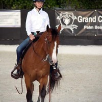 The Western Dressage Association of Florida demonstrated the sport of Western Dressage for the spectators, commenting on the moves and tests to explain to the crowd. Pictured is a talented Junior Western Dressage Rider. Photo By: Sheryel Aschfort