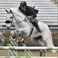 Berry and Varios on their way to the win in the $5,000 Horseflight Open Welcome