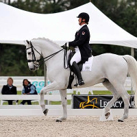 Jacqueline Brooks and D Niro at the 2013 Palm Beach Dressage Derby CDI-W