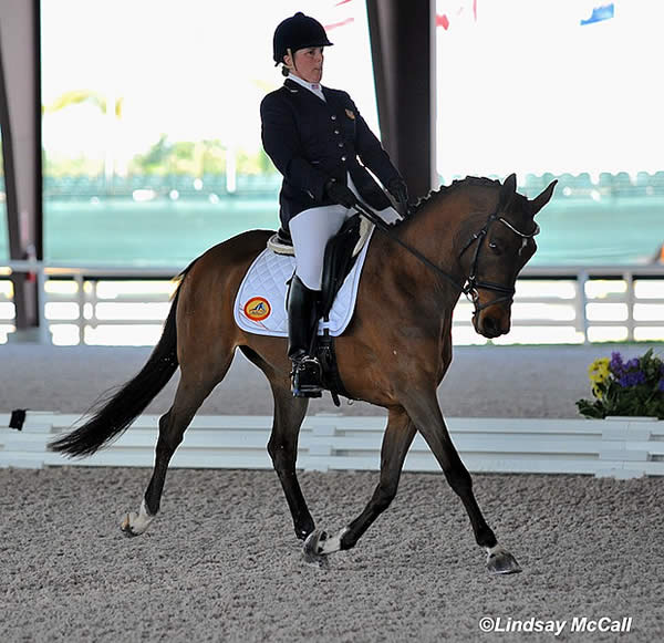 US and Canada Para-Dressage Riders Execute Successful Individual Tests at AGDF WEF Dressage Classic CPEDI3*