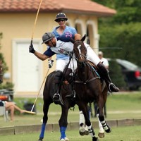 ELG Psycho Bunny's Avery Chapman steals the ball from Elangani's Nacho Badiola