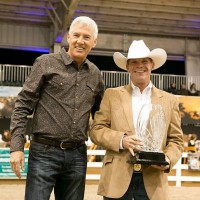 EAF President Scot Evans and 2013 EAF Luminary Award winner Bruce Duchossois by Tom Tracy Photography