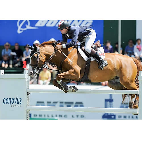 Victory in $140,000 Cenovus Energy Classic Derby Goes to Canada’s Jonathan Asselin and Showgirl