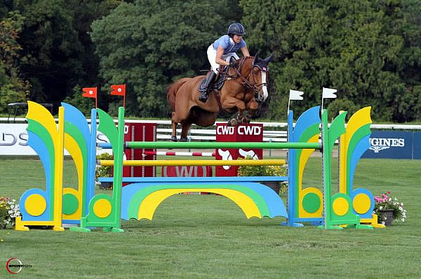 Laura Kraut and Constable Make International Debut at the Longines Global Champion Tour Jumping Chantilly