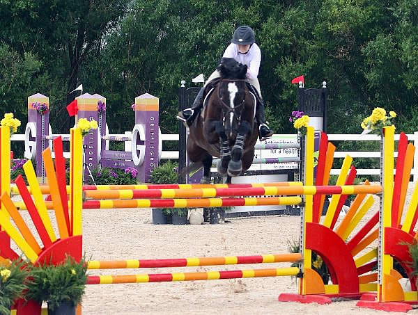 Kelsey Thatcher and Balougris SL Z Bring Home the Blue in the $2,500 1.30m Open Jumpers