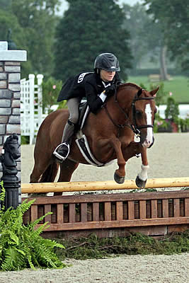 Hana Bieling and Canterbrook Prince Charming Awarded Small Pony Hunter Championship