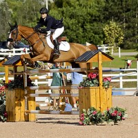 Elizabeth Gingras guides George to victory in Thursday’s $35,000 CSI2* Henry Equestrian Plan Open Welcome