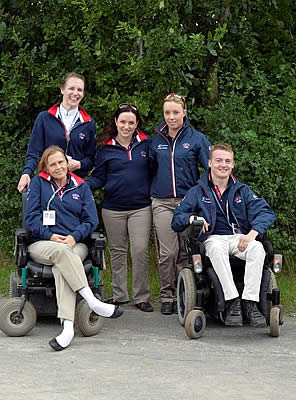 First Horse Inspection for JYSK Para-Dressage Horses