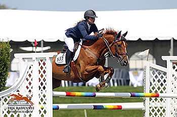 Jacqueline Steffens Drives Away a Winner at CSI2* Orangeville International