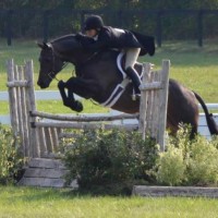 Mythical and Kelley Farmer win the Classic Round of the $50,000 USHJA International Hunter Derby