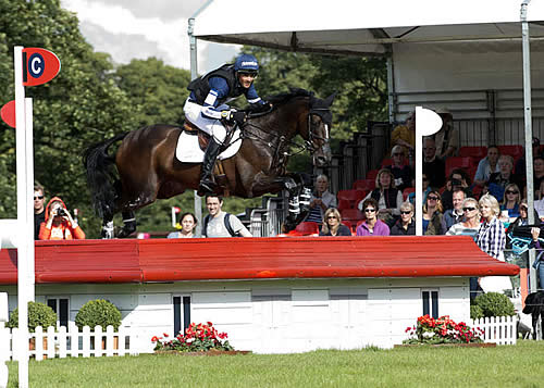 Jonathan Paget in 1st and 2nd Position after Cross-Country at Land Rover Burghley Horse Trials