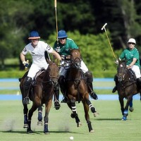 Casablanca's Kris Kampsen (3) and Newport's Luis Escobar (3) in hot pursuit of the ball