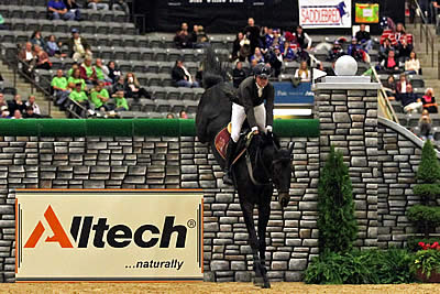 Tim Gredley Soars to 2nd Victory in LIFEFORCE ELITE $50,000 Puissance at Alltech National Horse Show