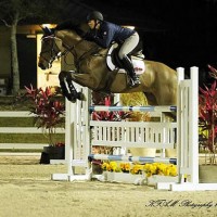 Kama Godek and her sale horse Vincent VD Henrietlehoeve