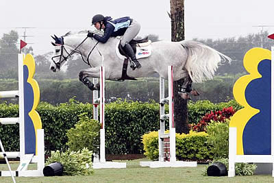 Kama Godek Blazes the Trail and Pilots Air Force One to the 1.30-1.35m Victory at Wolfstone Stables
