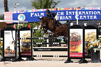 Laura Kraut and Wish Triumph in $6,000 Spy Coast Farm 1.40m Jump-Off