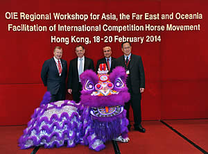 Historic Asia, Far East and Oceania Collaboration on Movement of Sport Horses