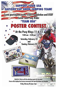 Junior and Pony Riders Invited to Get Creative with TEAM USA Nations Cup Poster Contest