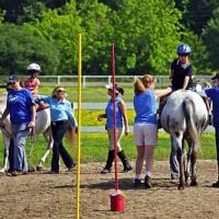 Therapeutic Riding programs are one of the beneficiaries of the Equus Foundation, dedicated to help horses and heal people.