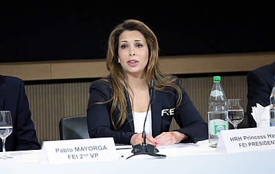 Princess Haya Signals Intention to Stand for Re-Election as FEI President