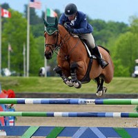 ©ESI Photography. Ronan McGuigan and Capall Zidane on their way to a win in the $10,000 Brooke Ledge Open Welcome