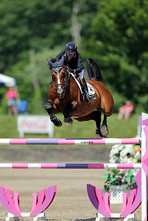 Margie Engle and Royce Are on a Roll, Winning the $100,000 Purina Animal Nutrition Grand Prix