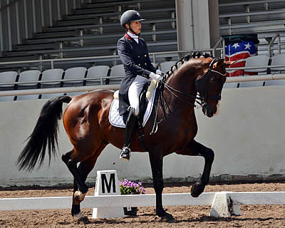 Charlotte Jorst Qualifies Nintendo and Vitalis for US Dressage Festival of Champions