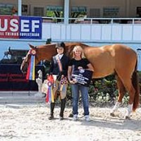 Olivia Easton and Martel (Catherin Cammett Photo)