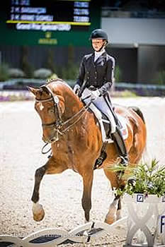 Laura Graves Leads US Dressage Effort Saturday in Aachen