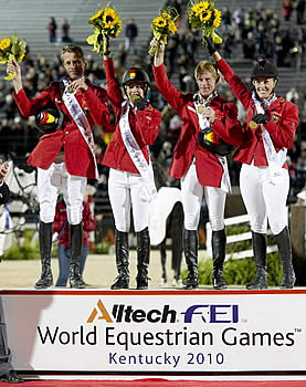 British Bid for Hat-Trick of Team Jumping Titles at Caen