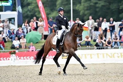 Petersborg’s Qasanova 12th at FEI World Breeding Championships for Dressage Young Horses