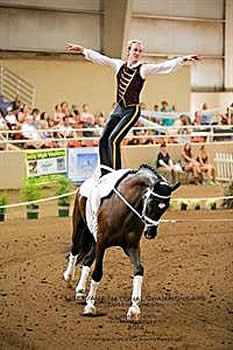 Vaulting National Champions Crowned in Oregon