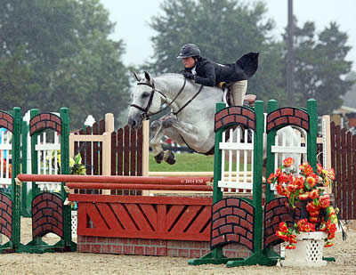 Christina Serio and Outsider Top Devoucoux Hunter Prix