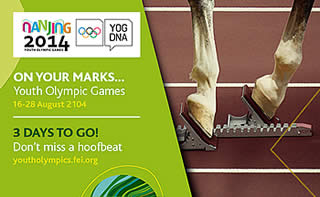 Exclusive News from Nanjing on the FEI Youth Olympic Games Blog