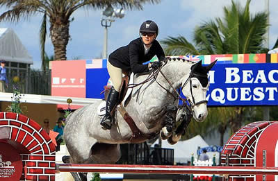 Angela Covert Signs On for National Horse Show Live Webcasts