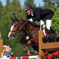 Rich Fellers and Flexible won the opening World Cup Qualifier at Thunderbird Show Park. Photo courtesy of client
