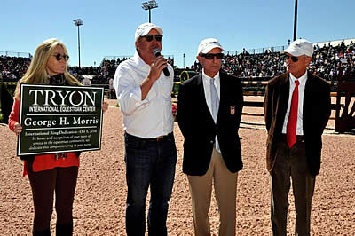 International Arena at Tryon International Equestrian Center Dedicated to George H. Morris