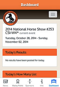Download the National Horse Show App — Available Now!
