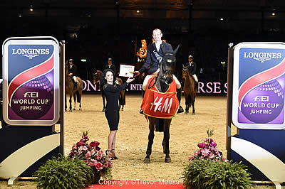 Marco Kutscher and Cristallo Shine Brightly in Longines World Cup at Olympia