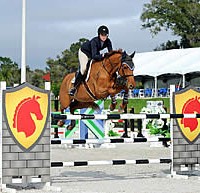 (c) ESI Photography. Hunter Holloway and I Love Lucy jump to win the Brook Ledge Open.