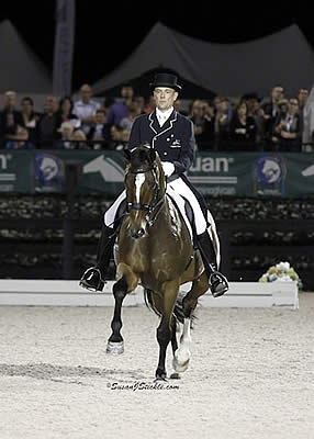 Petersen & Mariett Win Again in Front of Full House for “Friday Night Stars” FEI Grand Prix Freestyle