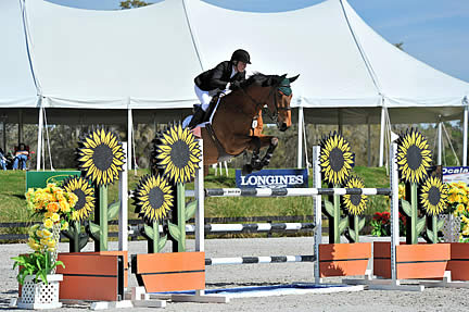 Rudershausen and Abracadabra Win the $7,500 U-Dump/SJHOF Jr/A-O Jumper High Classic