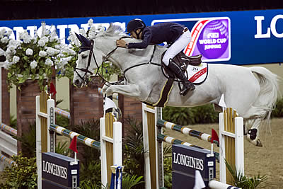 Bertram Allen Wins First Round of Longines Final with Molly Malone