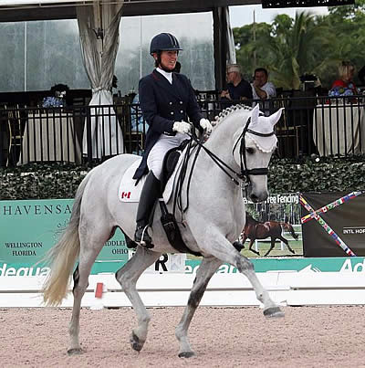 Diane Creech Rides Robbie W to Team Silver for Canada at Nations Cup in Wellington